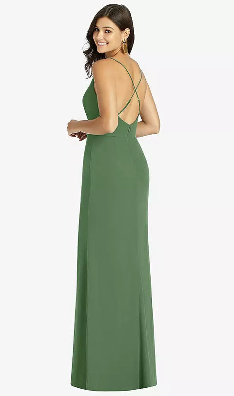 Thread Bridesmaid Th009 Criss Cross Back Mermaid Wrap Dress