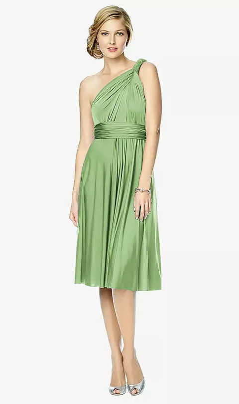 Twist Dresses Mj-twist1 Twist Wrap Convertible Cocktail Dress