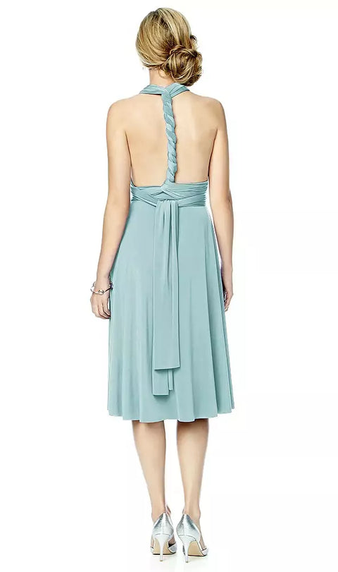 Twist Dresses Mj-twist1 Twist Wrap Convertible Cocktail Dress