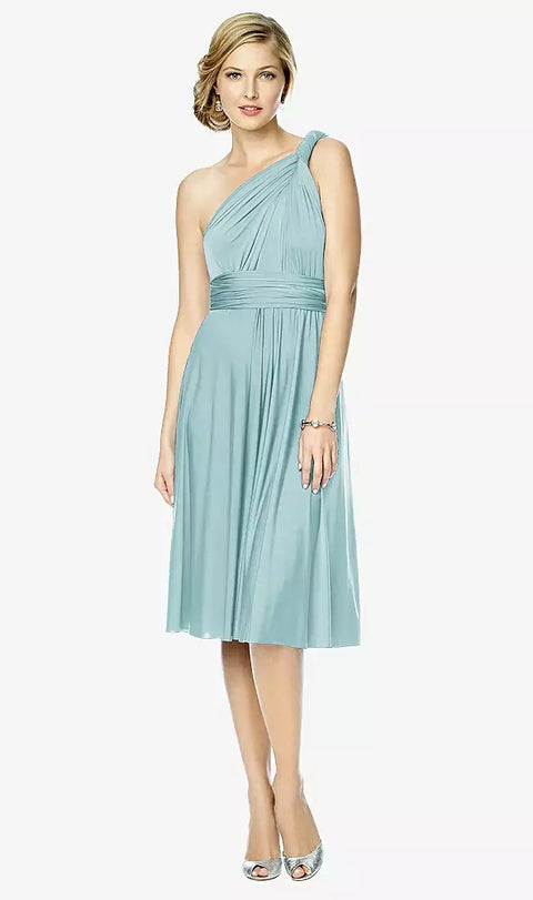 Twist Dresses Mj-twist1 Twist Wrap Convertible Cocktail Dress